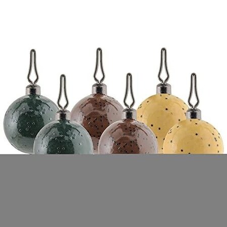 South Bend Fishing Drop Shot Weights Round 38 Assorted Colors SB-DSB38-6